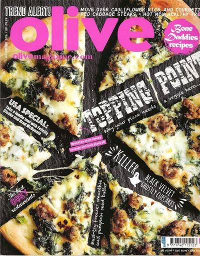 Olive magazine cover, November 2016