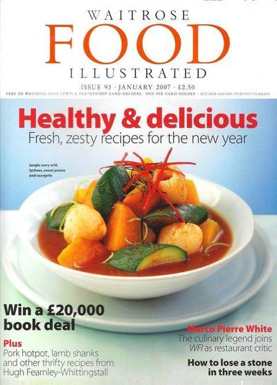 Waitrose Food Illustrated magazine cover, January 2007