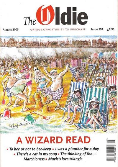 The Oldie magazine cover, August 2005
