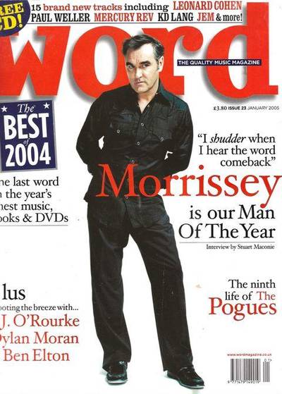 Word magazine cover, January 2005