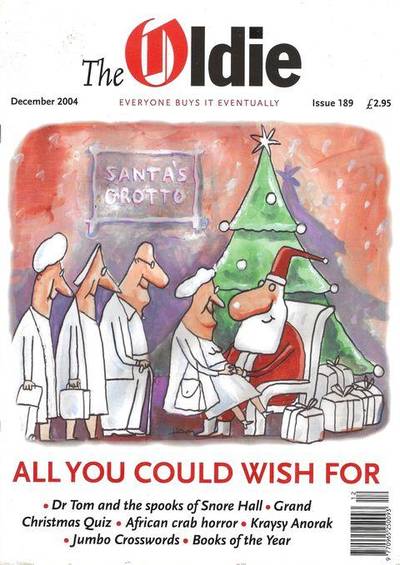 The Oldie magazine cover, December 2004